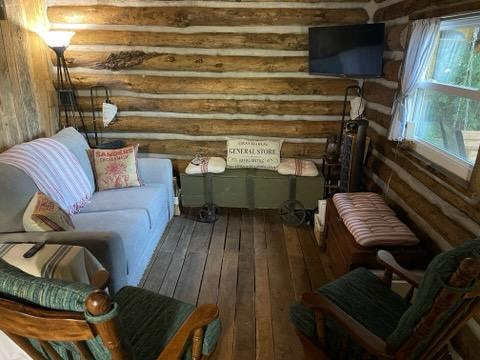 Comfortable and cozy living room.