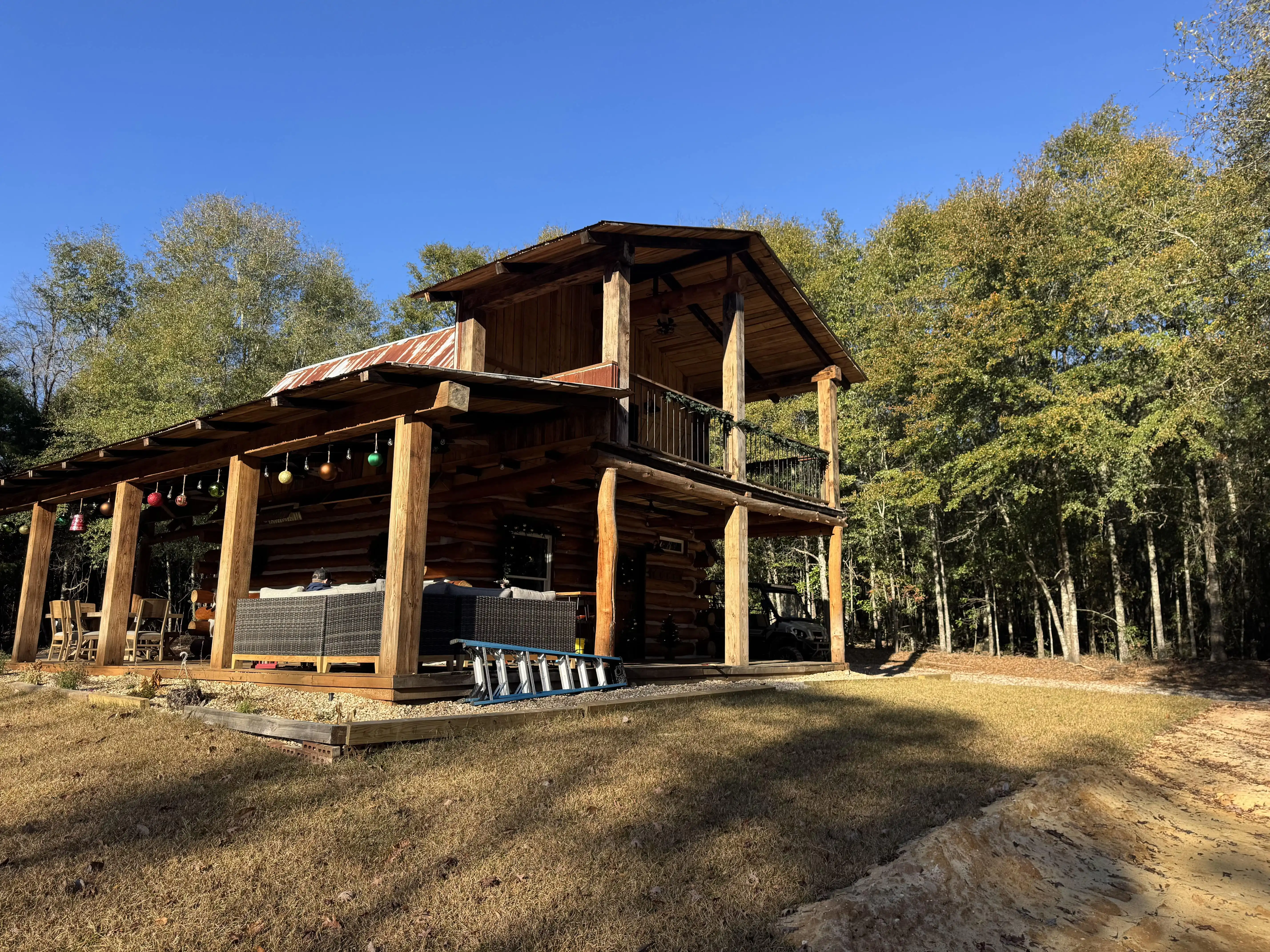 Floor plan for Alabama Log Cabin Lodge